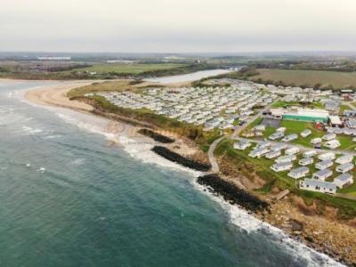 New Sea View Platinum Caravan With Huge Decking Newcastle-upon-Tyne Extérieur photo