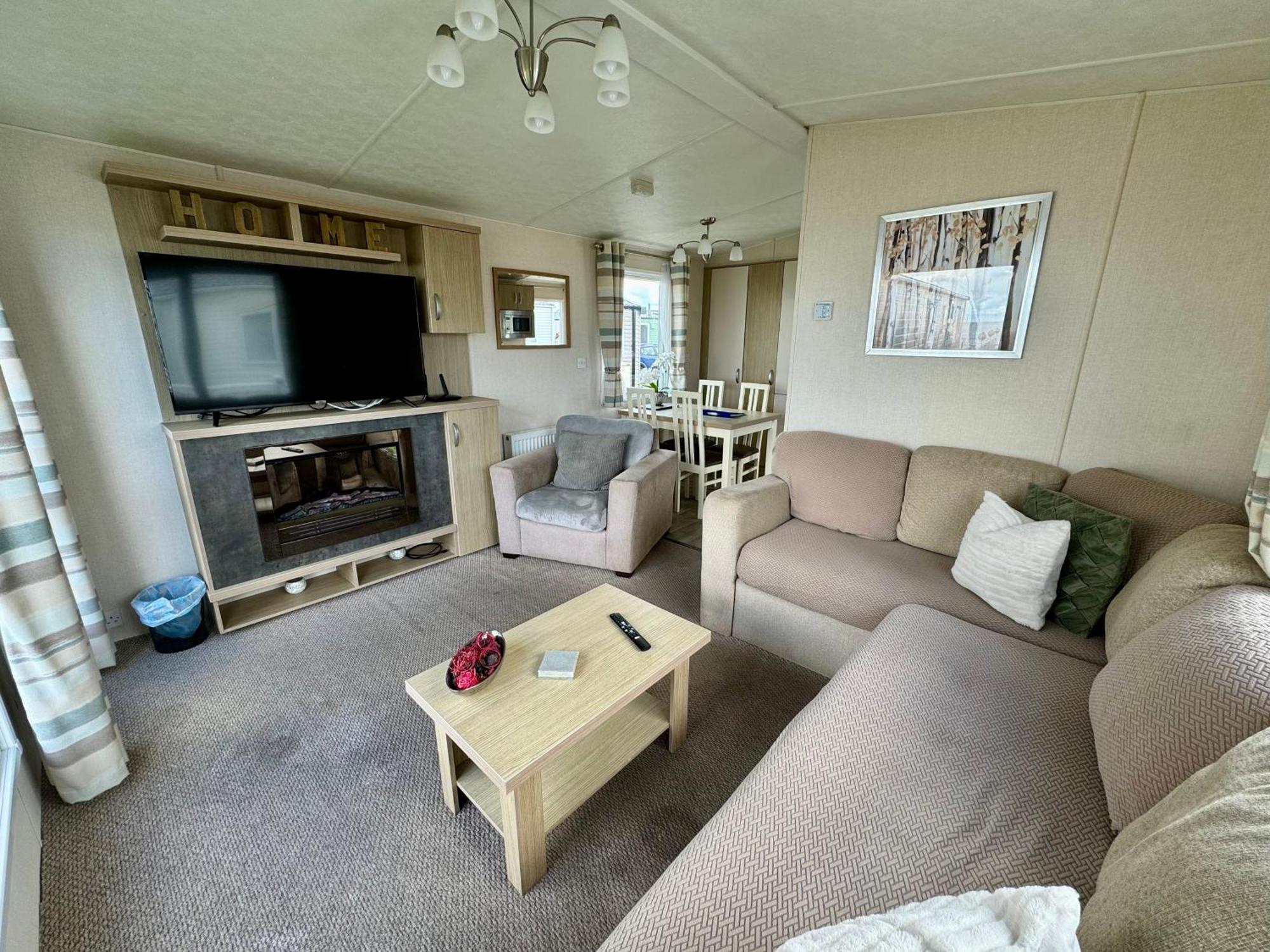 New Sea View Platinum Caravan With Huge Decking Newcastle-upon-Tyne Extérieur photo