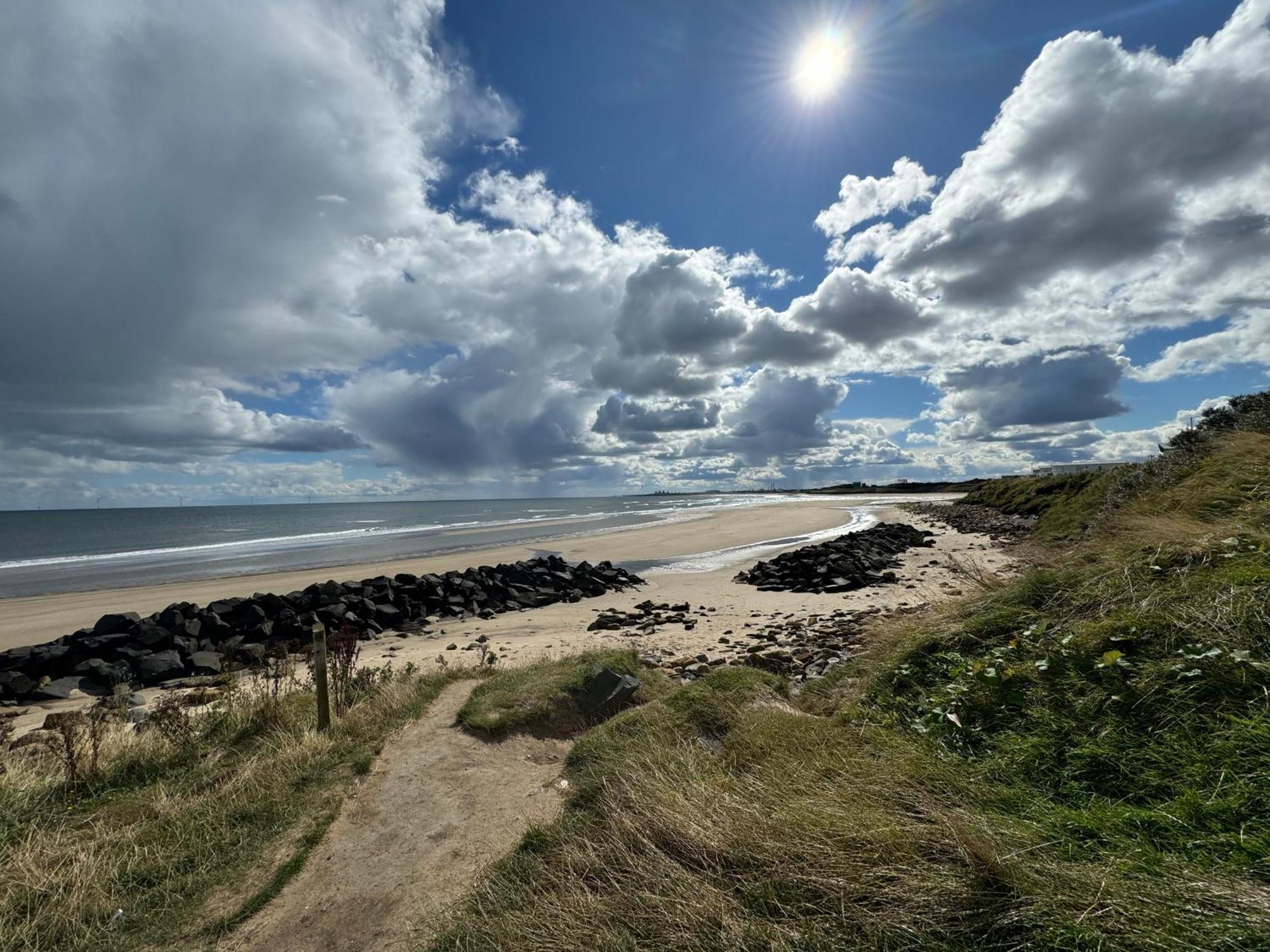 New Sea View Platinum Caravan With Huge Decking Newcastle-upon-Tyne Extérieur photo